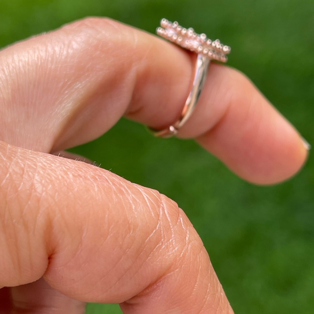 Four leaf four adjustable Clover ring - Picture 4 of 10